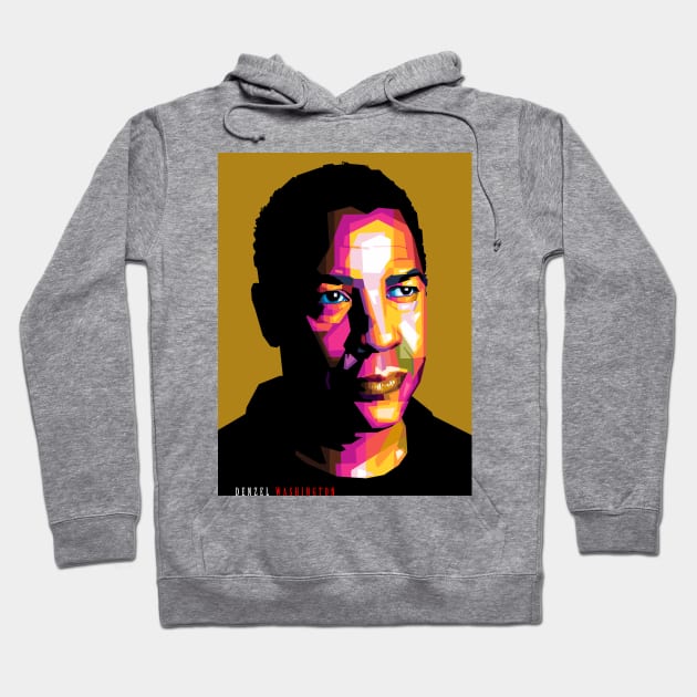 Denzel Washington Hoodie by Wijaya6661